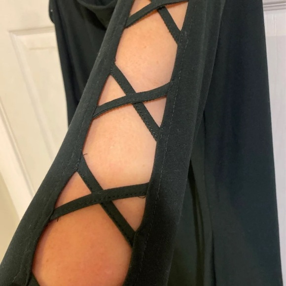 Love Ari NWOT Green Bodycon Dress Size 2X - Picture 6 of 8